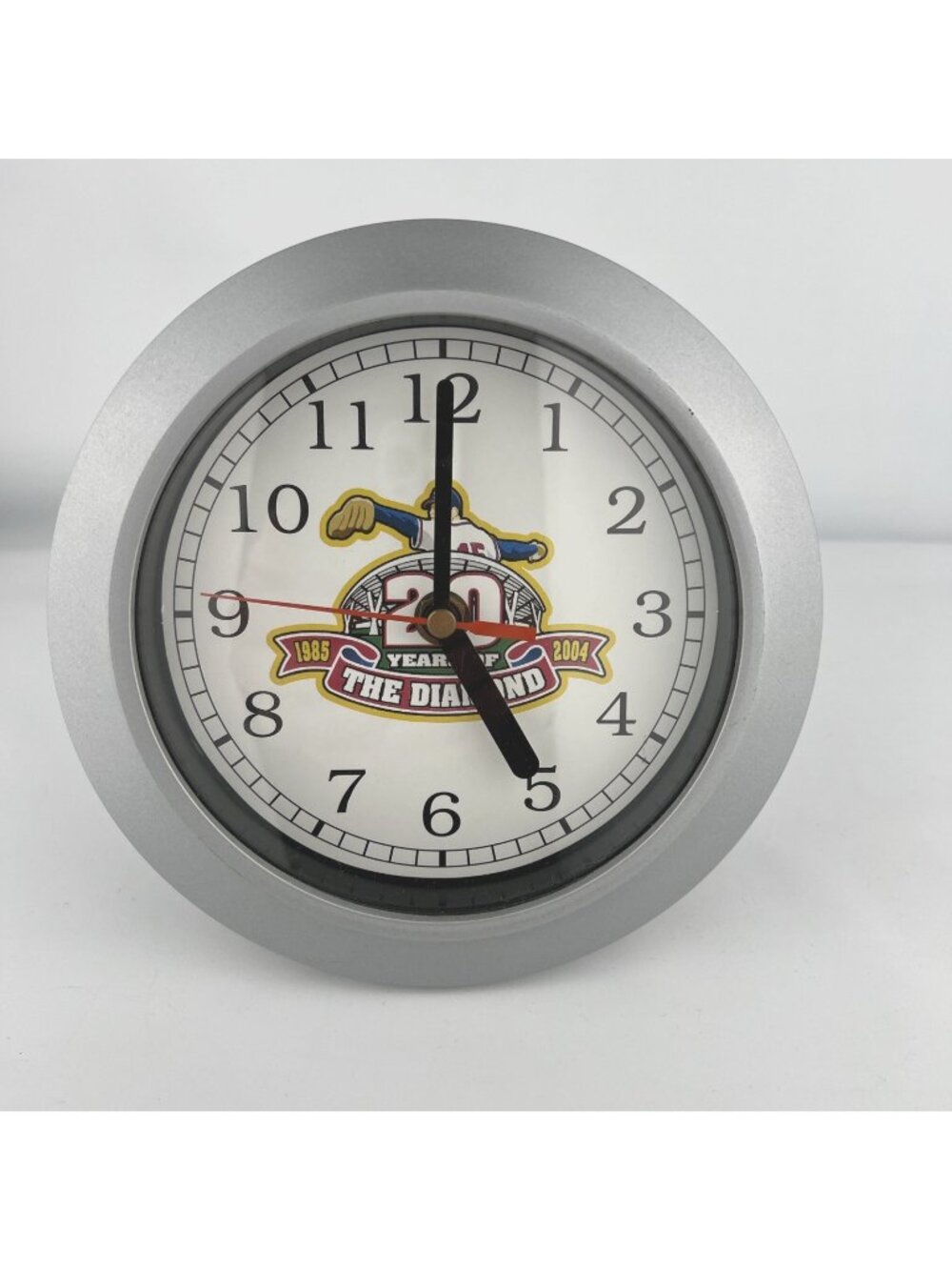 Richmond Braves 20 Years of the Diamond 1985 to 2004 Desk or Wall Clock Works